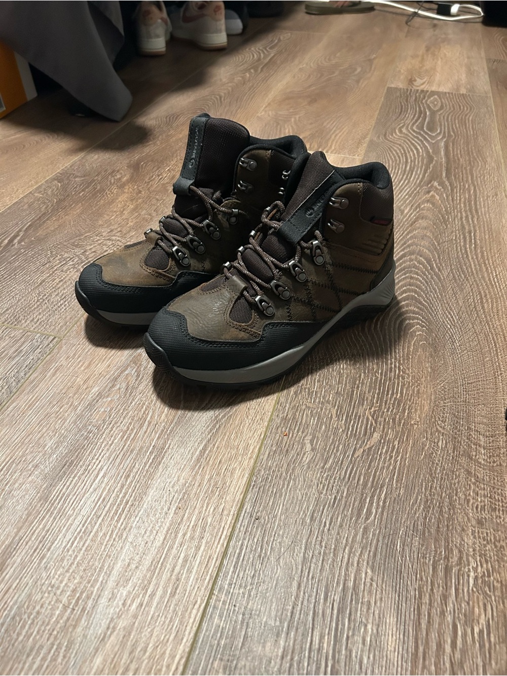 Wolverine steel toed boots